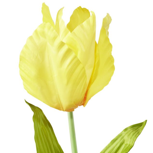 Fleur artificielle XL tulipe jaune &Oslash;20xH130cm