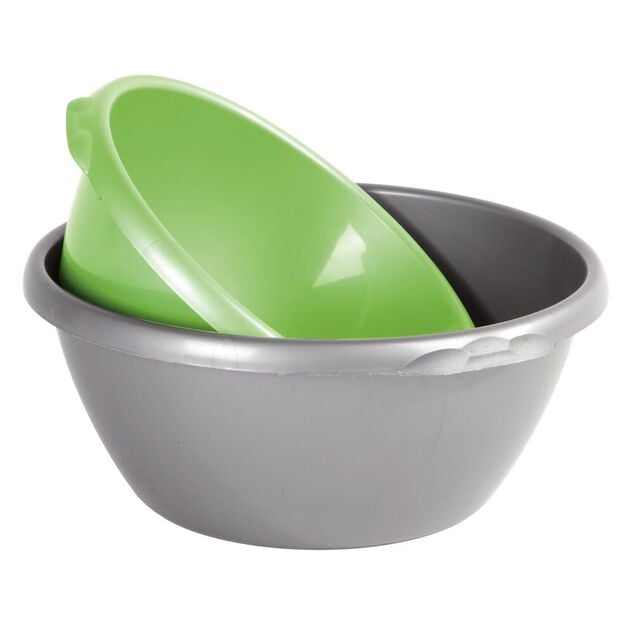 Bassine plastique x2