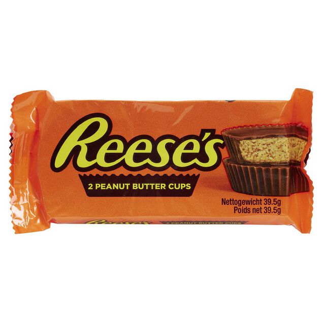 Barre Reese's cups beurre de cacahu&egrave;tes x2