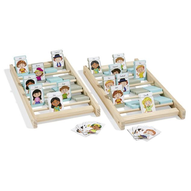 Jeu Qui suis-je g&eacute;ant en bois