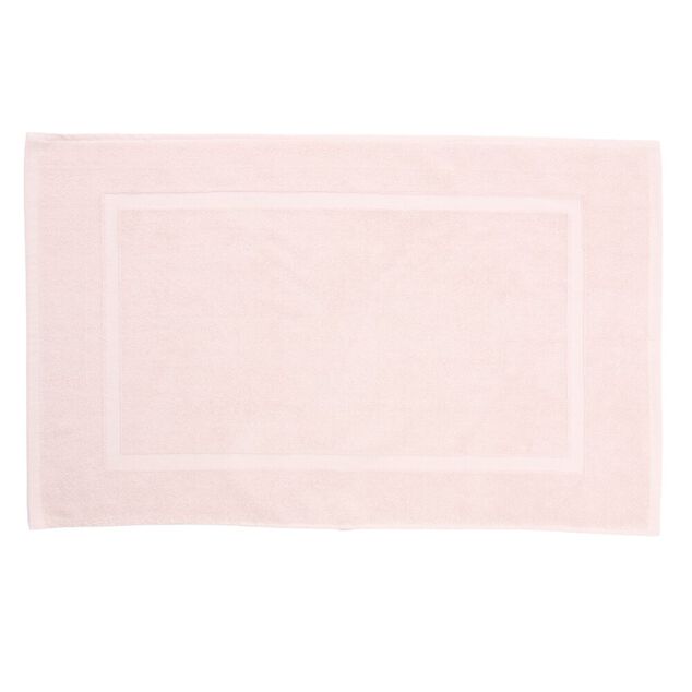 Tapis de bain coton rose 50x80cm