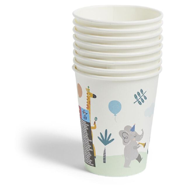 Lot de 8 gobelets Wild carton 24cl