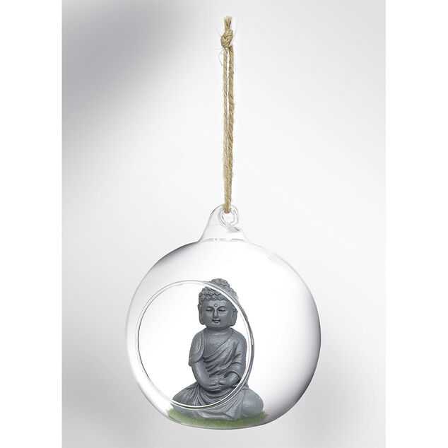 Boule d&eacute;corative &agrave; suspendre &Oslash;10xH9cm