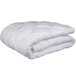 Couette temp&eacute;r&eacute;e anti-acarien blanche 240x260cm