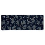 Tapis de cuisine motif feuillage vert 55x150cm