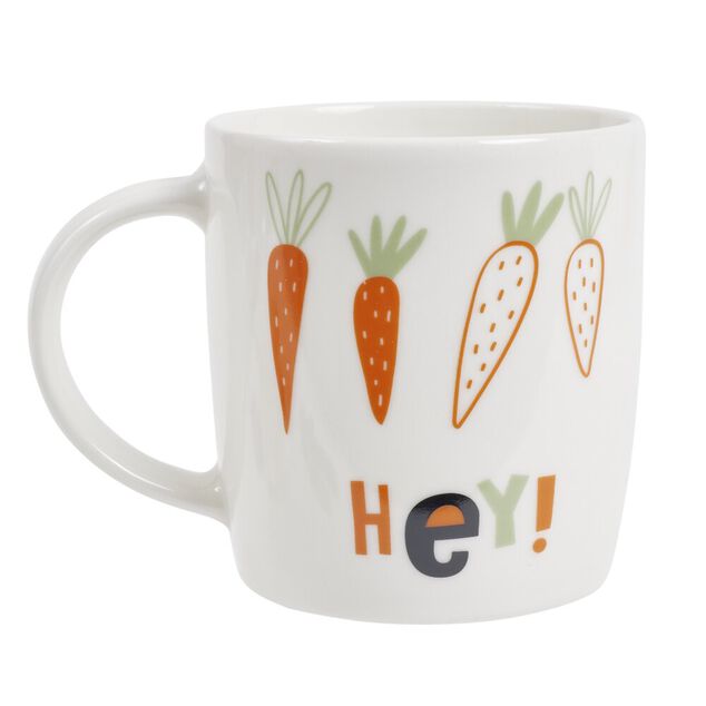 Mug en porcelaine motif P&acirc;ques &Oslash;8xH9cm (2 mod&egrave;les)