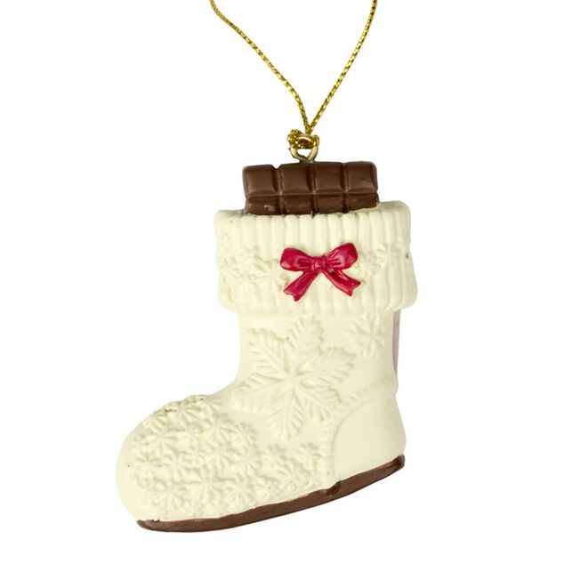 Figurine de No&euml;l &agrave; suspendre en polyr&eacute;sine (6 mod&egrave;les)
