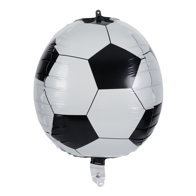 Ballon alu football 4D Ø60cm