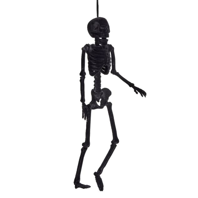 Squelette &agrave; suspendre Halloween H40cm