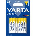 Pile alcaline Varta LR06 type AA x6
