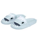 Chaussons requin plastique bleu unisex T36 à 45