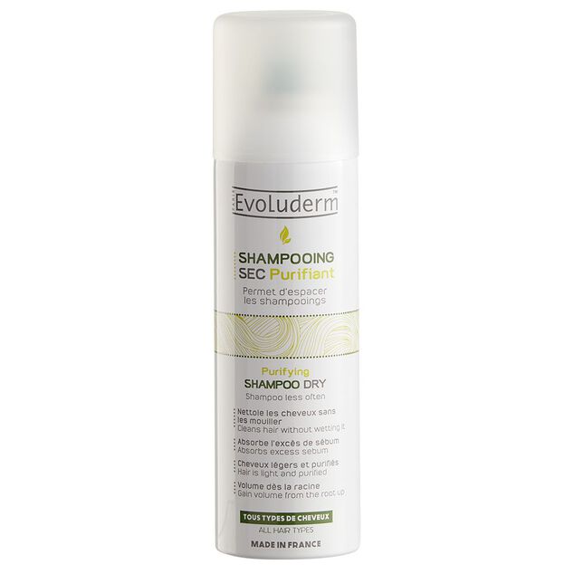Shampooing sec Evoluderm 200 ml