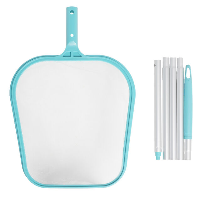 &Eacute;puisette de surface + manche t&eacute;lescopique