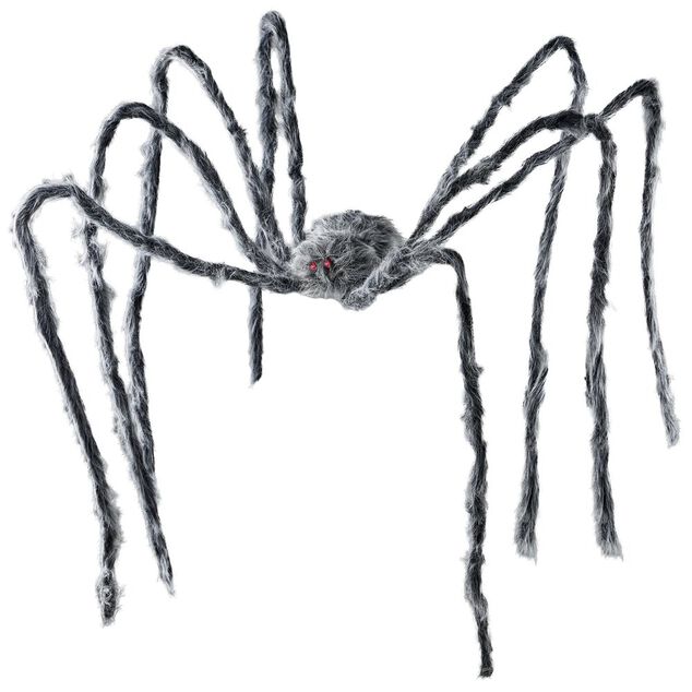 D&eacute;co Halloween XL araign&eacute;e noire 230cm