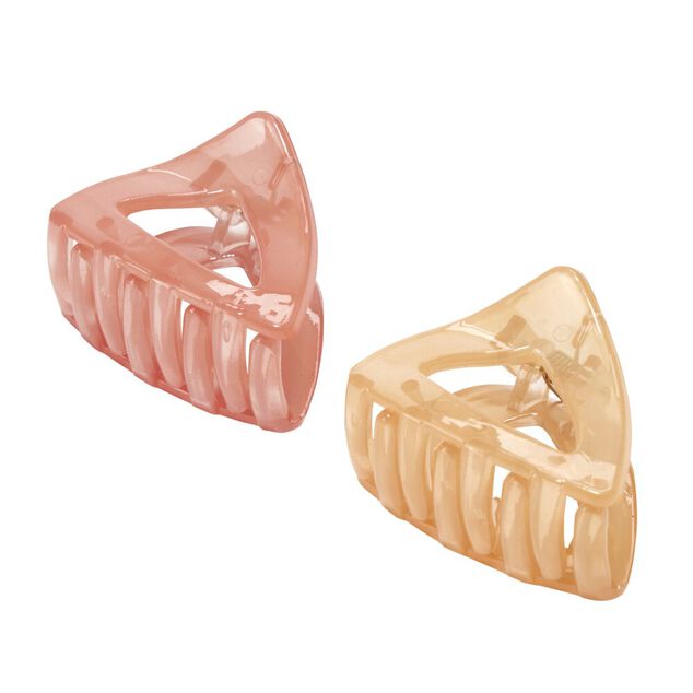 Pince cheveux triangle x2