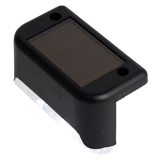 Lot de 3 lampes &eacute;clairage sol et escalier LED blanc froid