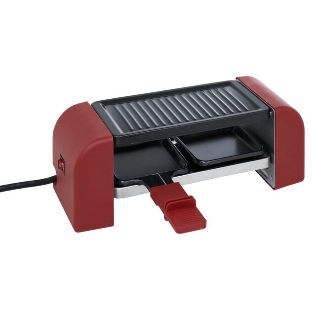 Machine &agrave; raclette Duo connectable rouge 2 po&ecirc;lons 450W