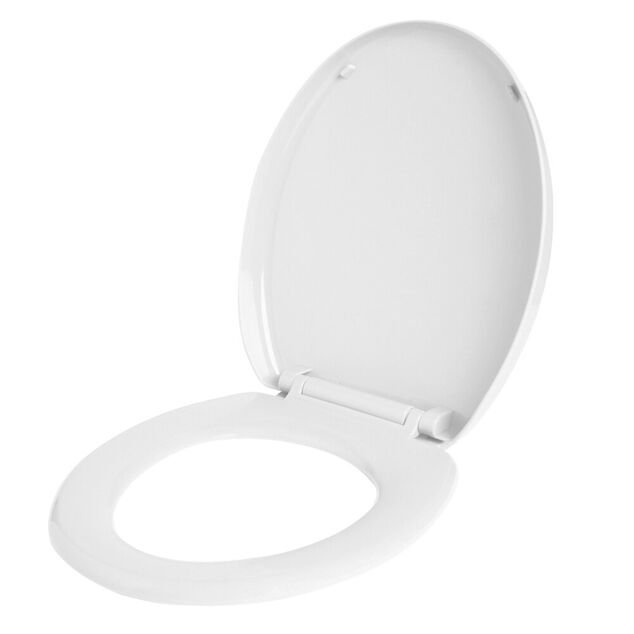 Abattant WC universel en bois blanc