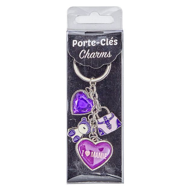 Porte cl&eacute; Charms