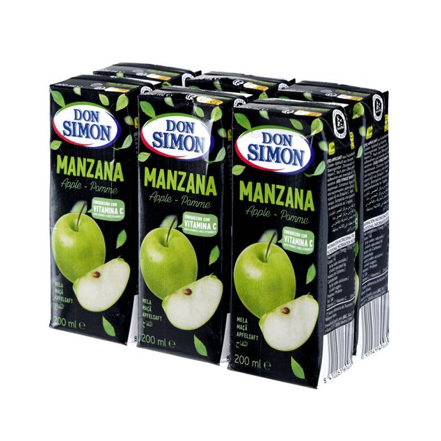 Nectar pomme Don Simon 6x200ml