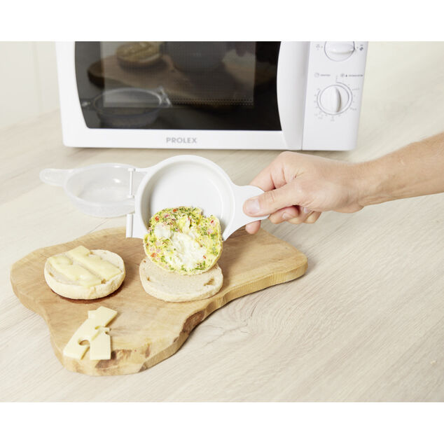 Boîte à oeuf pour cuisson micro-ondes 17,5x11,5cm