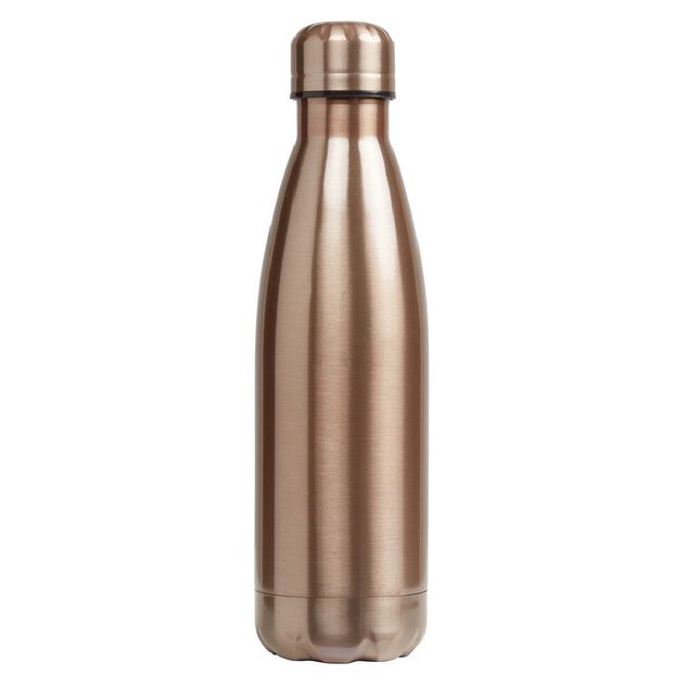 Bouteille isotherme inox couleur bronze 500 ml