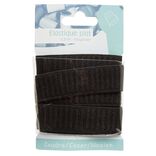 &Eacute;lastique noir 3x120 cm