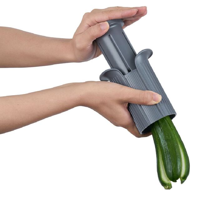 D&eacute;coupe concombre abs et inox &Oslash;6,5cm