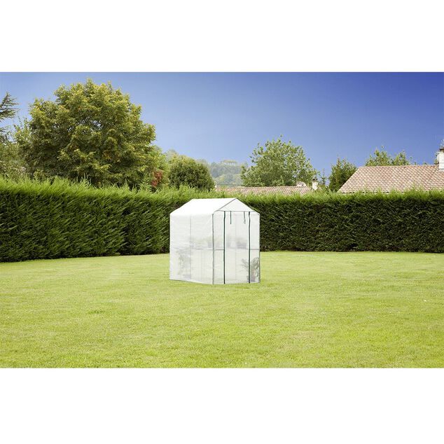 Serre en m&eacute;tal