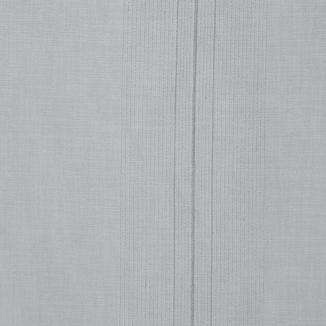 Vitrage droit passe tringle uni gris 60x120 cm x2