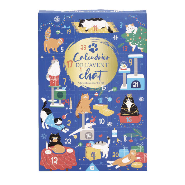 Calendrier de l'avent pour chat