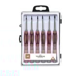 Lot de 6 tournevis et 1 clé allen