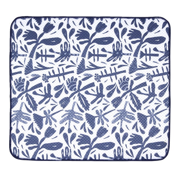 Tapis &eacute;gouttoir &agrave; motifs 40x45,5cm - 2 mod&egrave;les