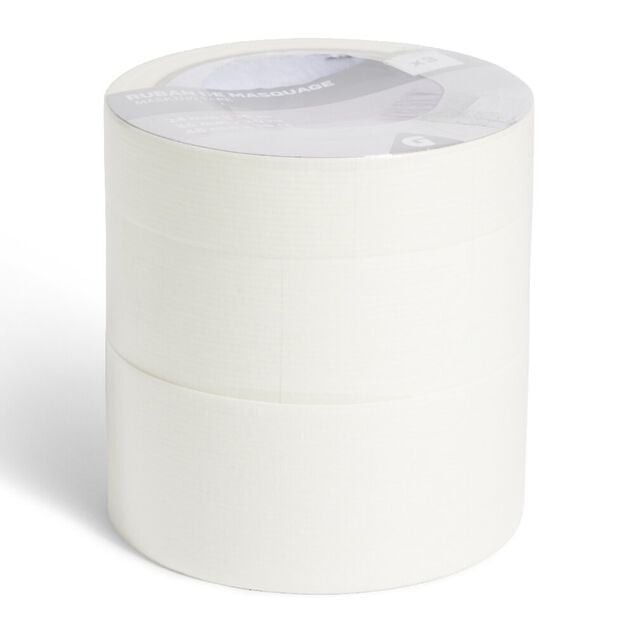 Lot de 3 rubans de masquage 25/36/50mm 30m