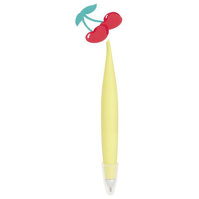 Stylo fantaisie fruit H16,5cm