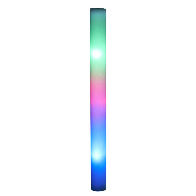 Bâton lumineux en mousse multicolore