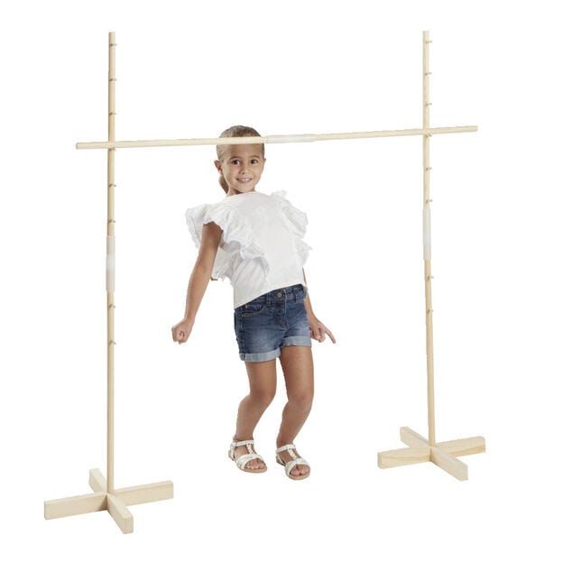 Jeu limbo XL en bois 122x35xH122cm