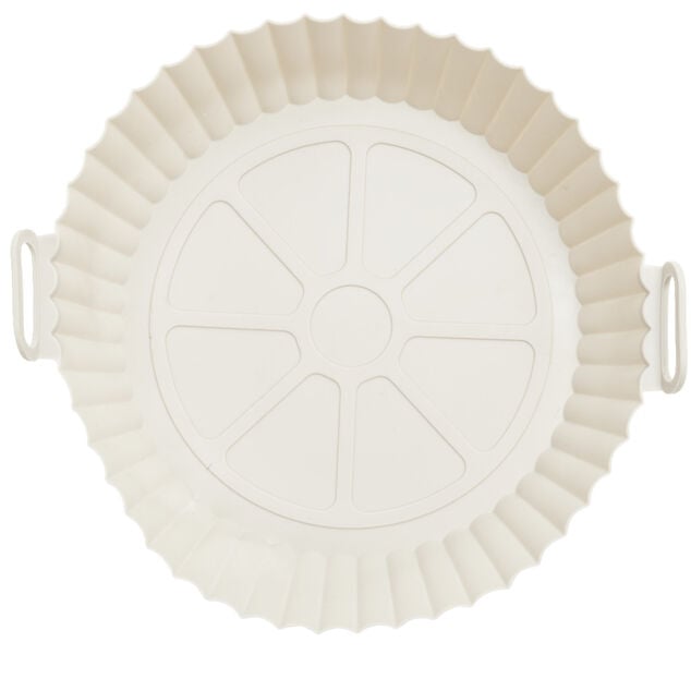 Moule en silicone rond &Oslash;20xH5cm sp&eacute;cial friteuse sans huile et four