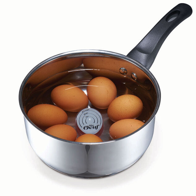 Minuteur oeuf thermique color&eacute;
