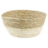 Panier d&eacute;co en mati&egrave;re naturelle