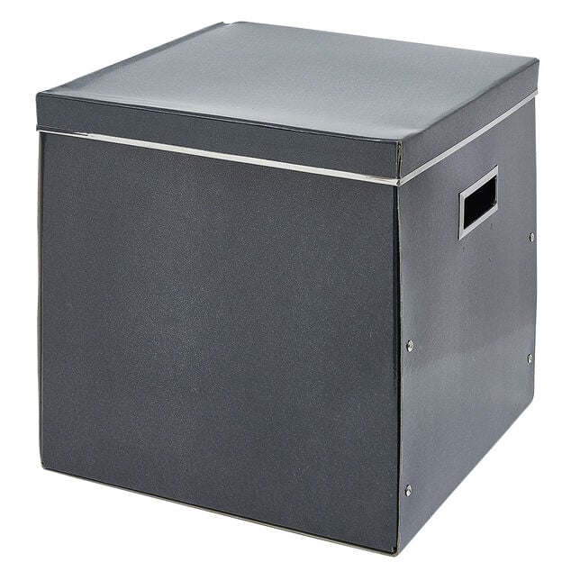Bo&icirc;te de rangement en carton - 31x30xH31 cm