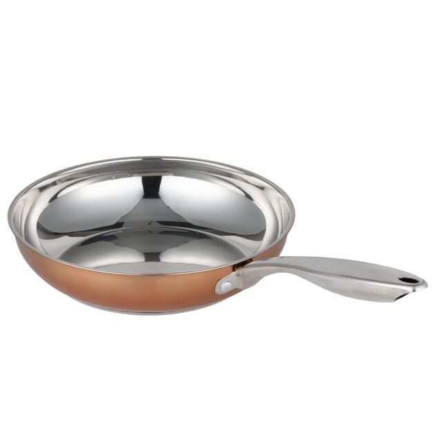 Po&ecirc;le effet cuivre tous feux dont induction &Oslash;24cm