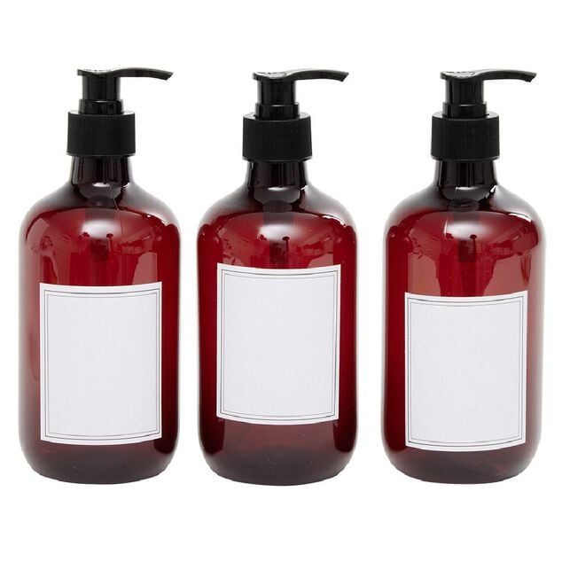 Lot de 3 distributeurs de savon 495 ml