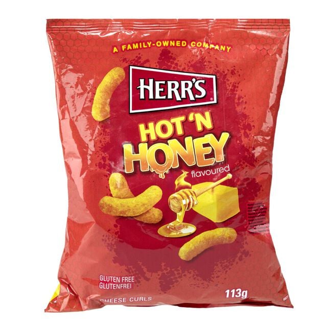 Snacks fromage et miel Herr's Hot'n Honey 113gr