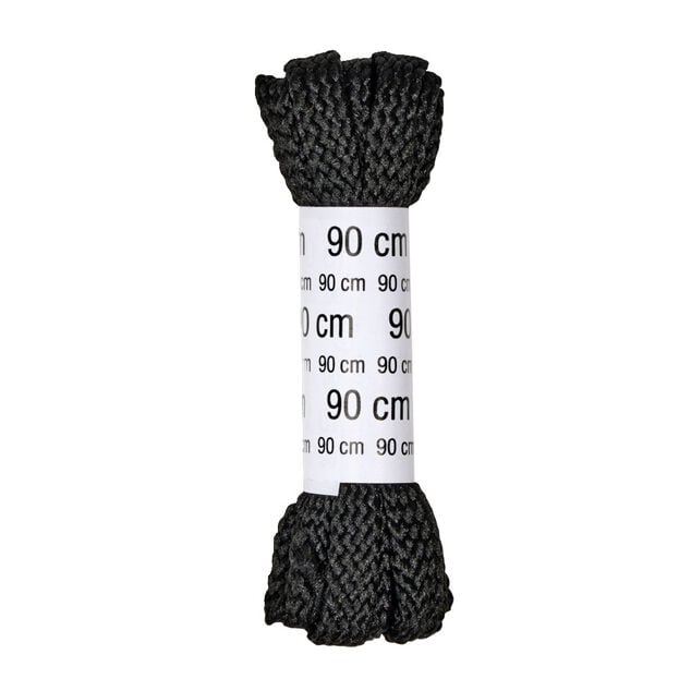 Paire de lacets noirs ou blancs L120cm (2 mod&egrave;les)