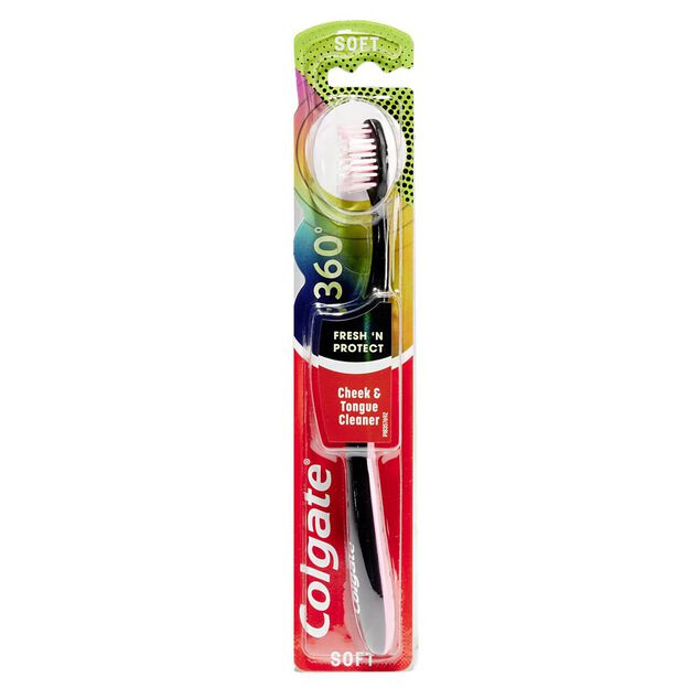 Brosse &agrave; dents Colgate 360&deg; Fresh&Protect poils souples