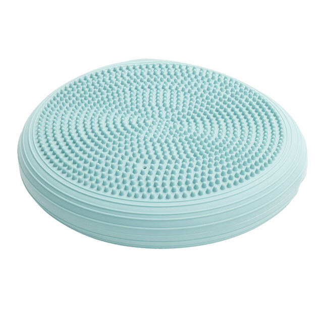Coussin d'équilibre rond en plastique bleu Ø35xH7,5cm