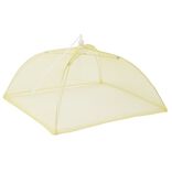Cloche alimentaire pliable maille fine 32x32xH20cm (2 mod&egrave;les jaune ou vert)