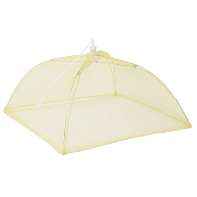 Cloche alimentaire pliable maille fine 32x32xH20cm (2 mod&egrave;les jaune ou vert)