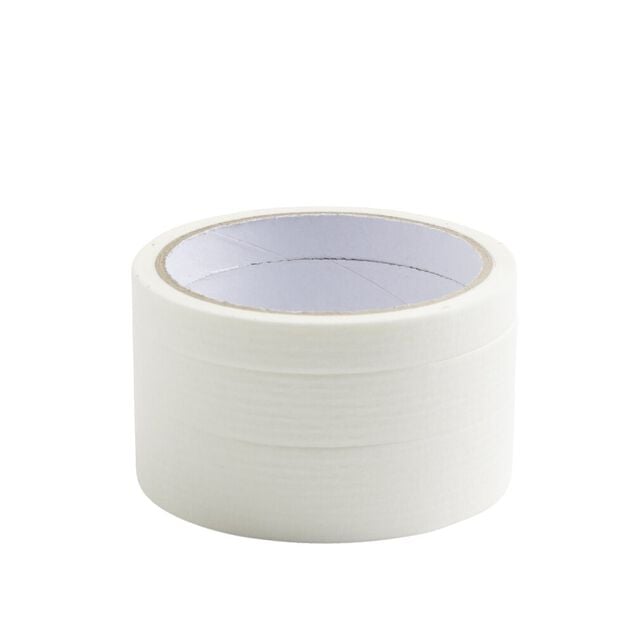 Lot de 3 rubans de masquage blancs 12/18/24mm L12m